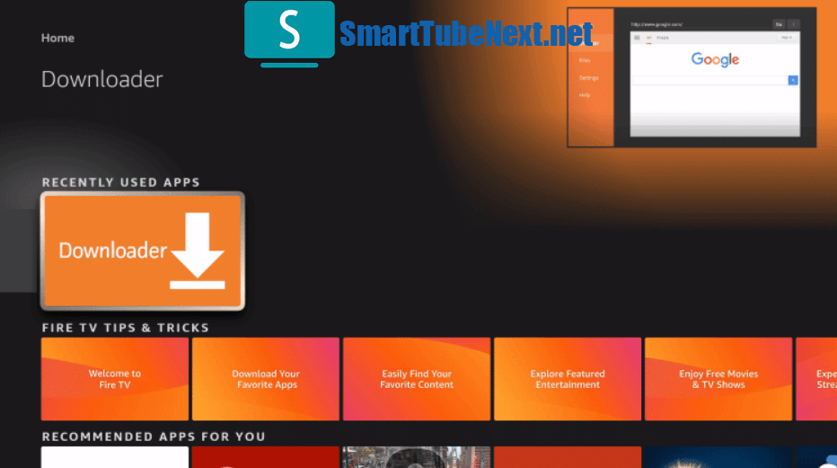 SmartTubeNext for Firestick